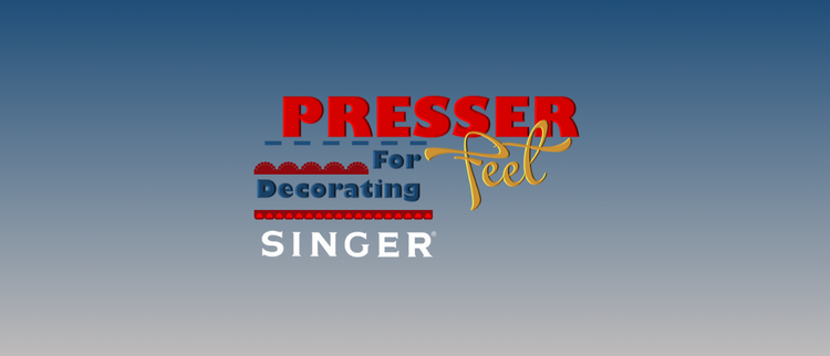 Domestic Presser Feet - Singer Decorative