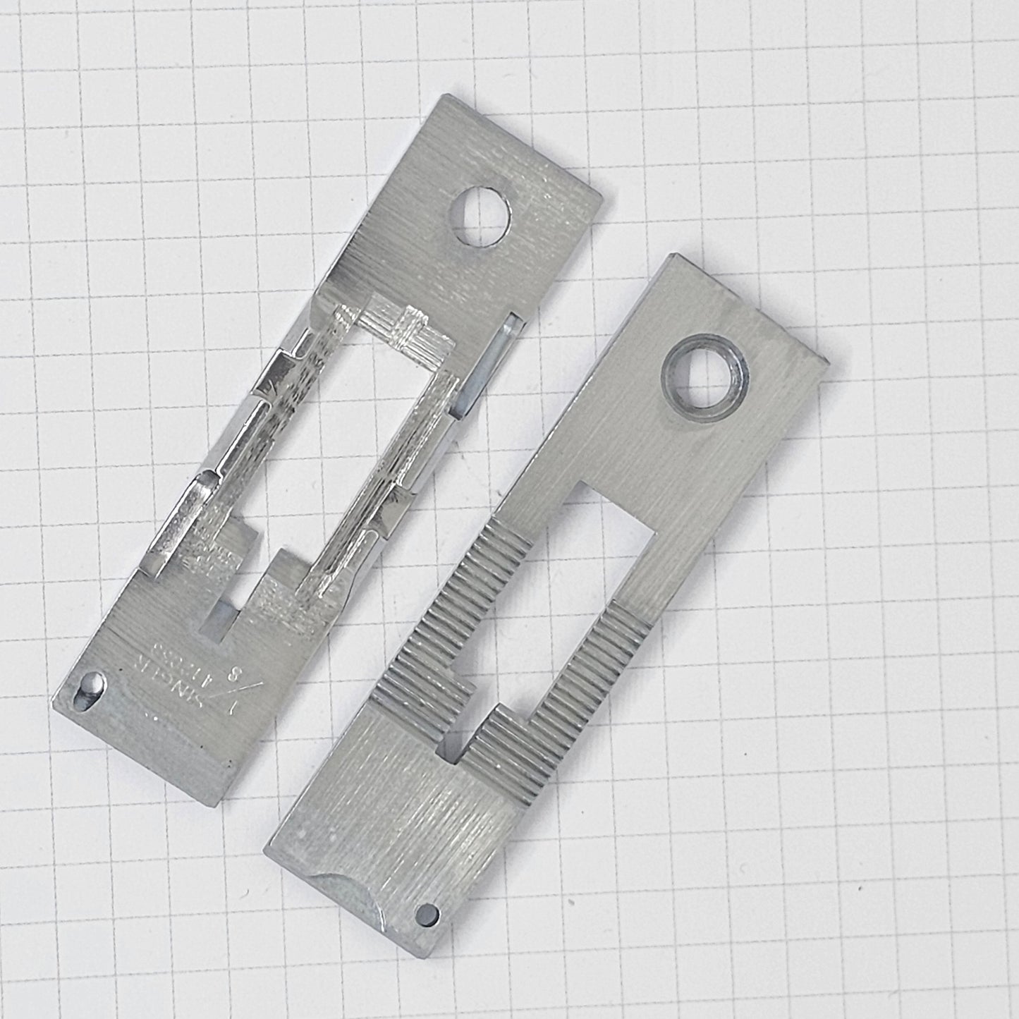 Industrial Parts Throat Plate 1/8" Satin for Singer 212 & 412