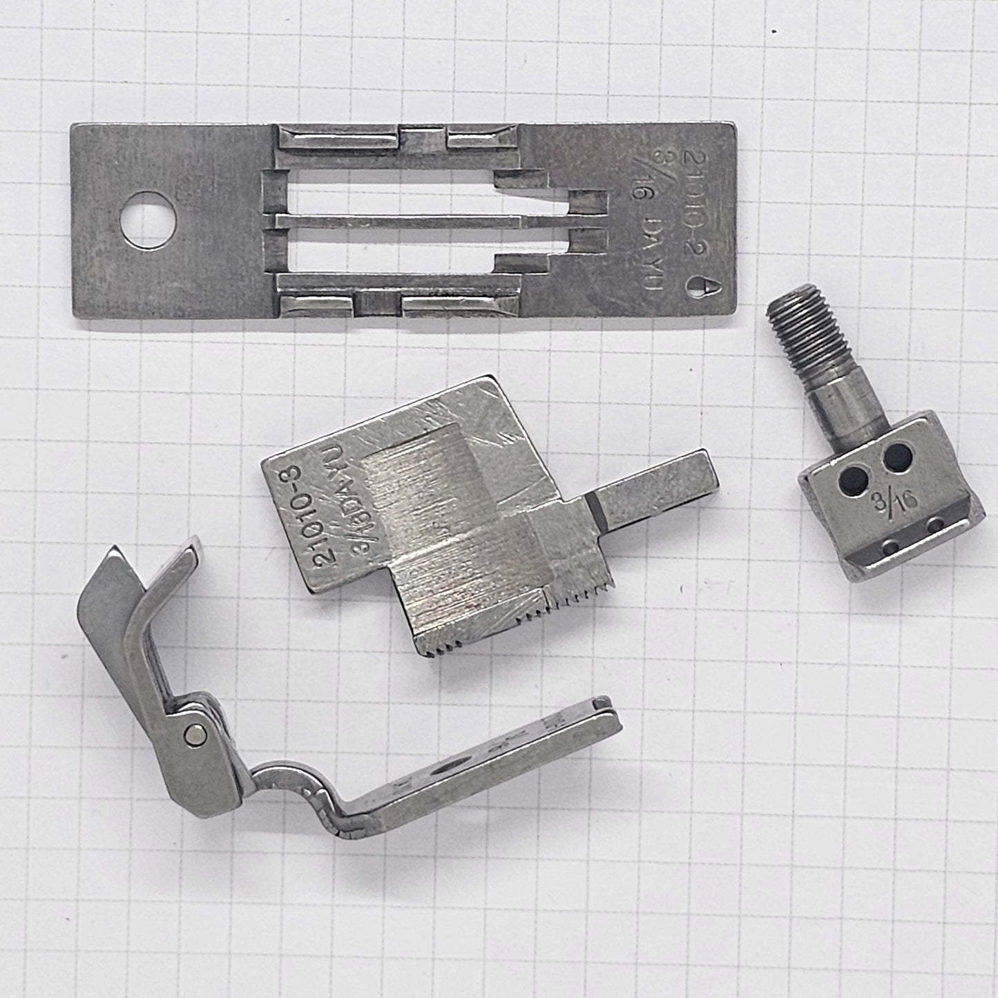 Industrial Parts Gauge Set for Singer 212 & 412