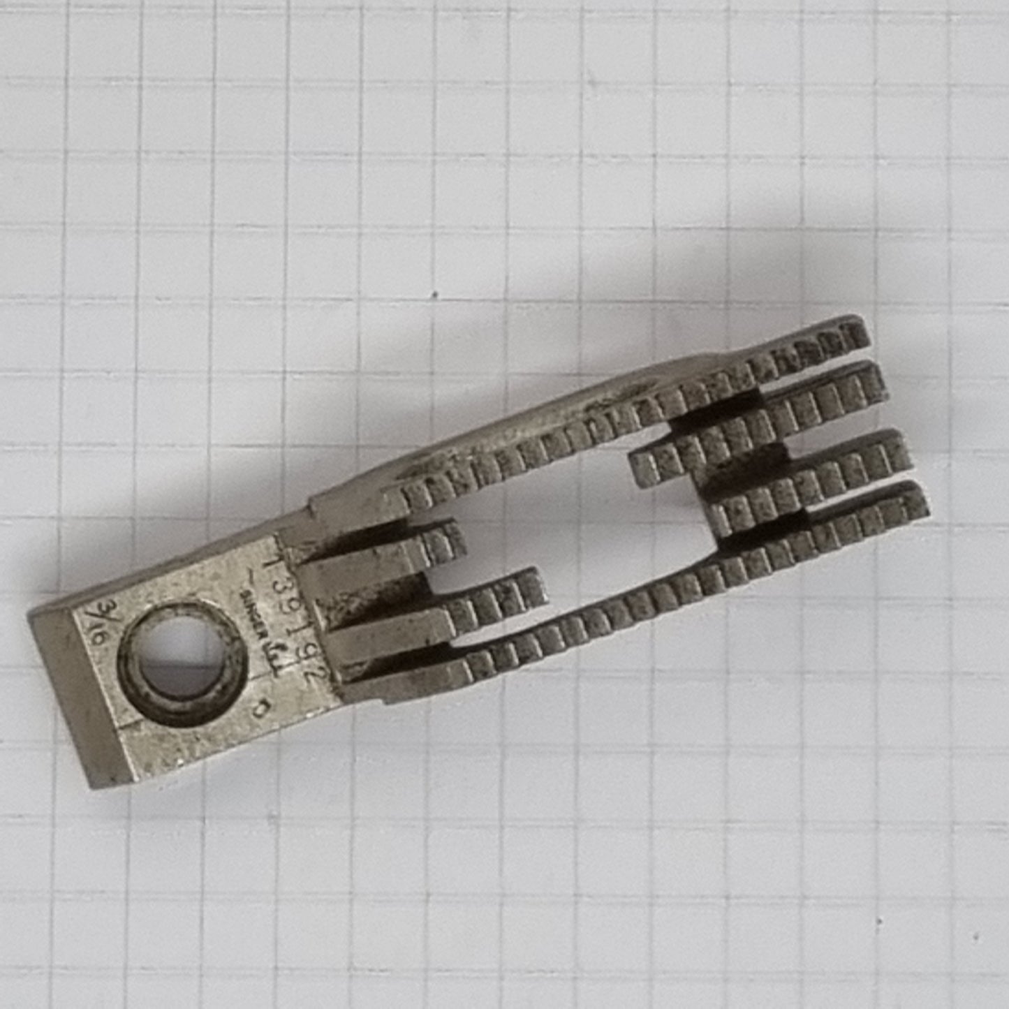 Industrial Parts Feed Dog 3/16" for Singer 236