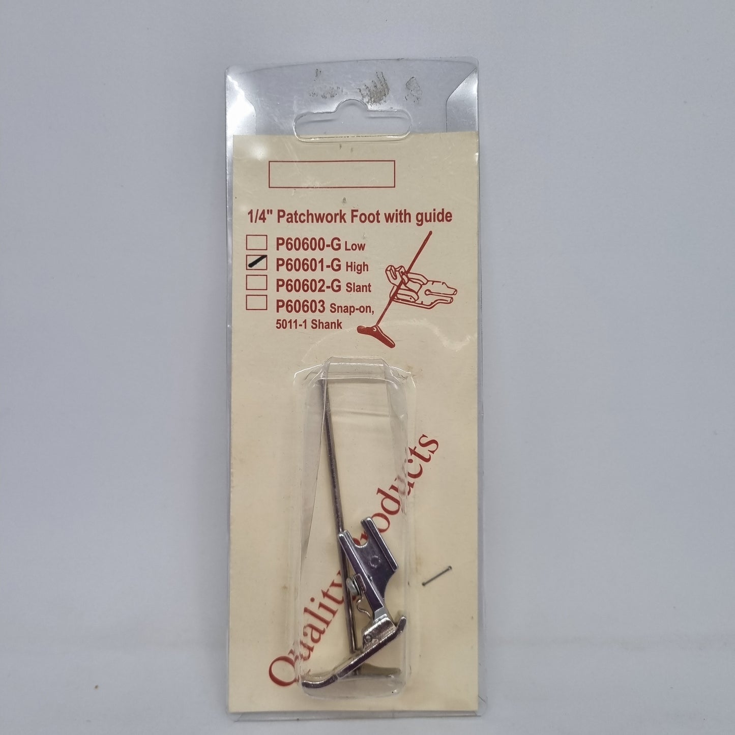 Industrial Parts Patchwork Foot with Guide - 1/4"