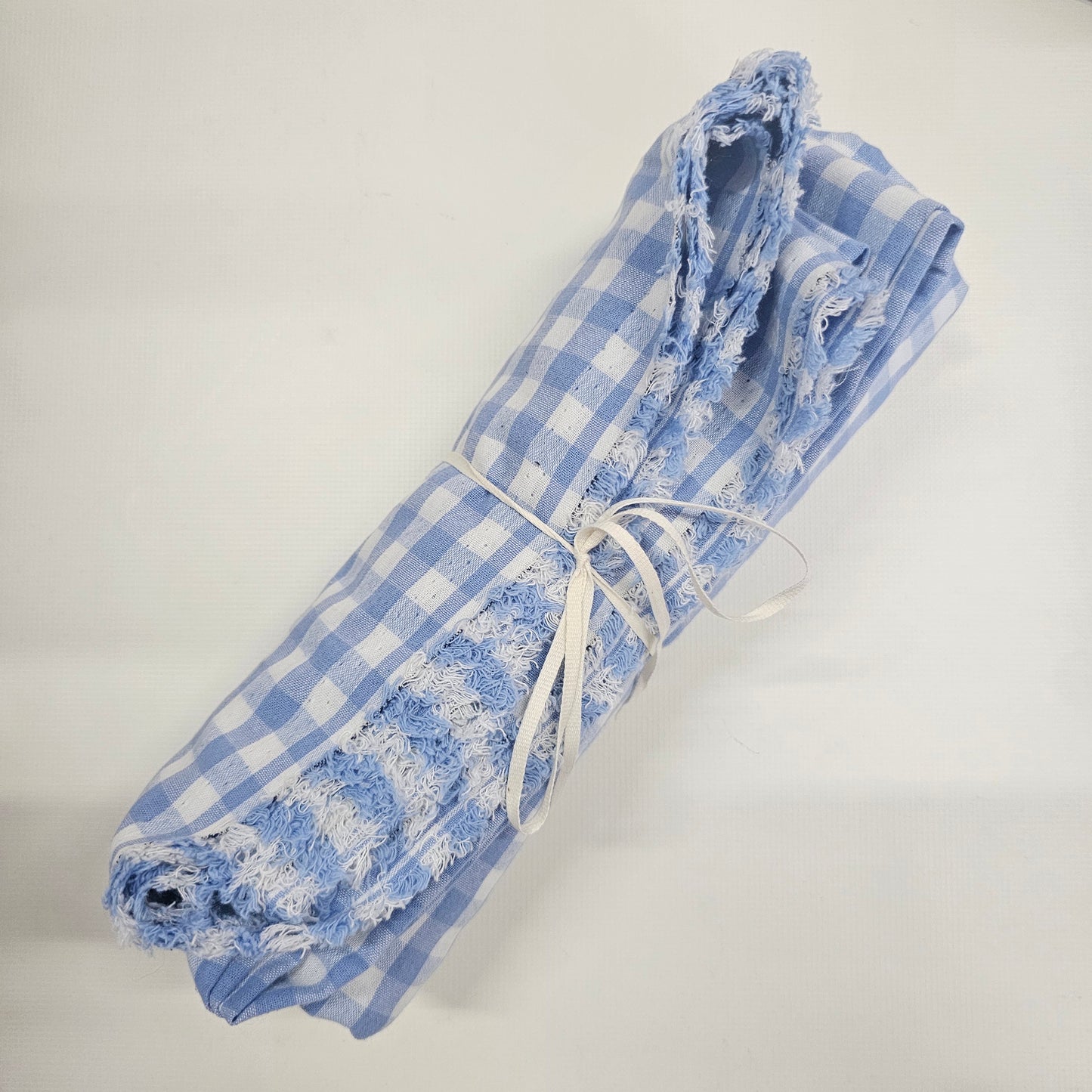 Fabric Homespun - Blue & White Gingham