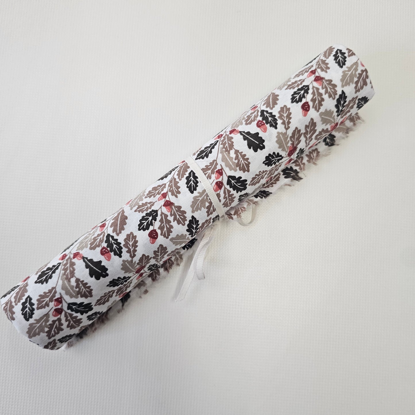 Fabric Printed Cotton Lawn - Fawn & red