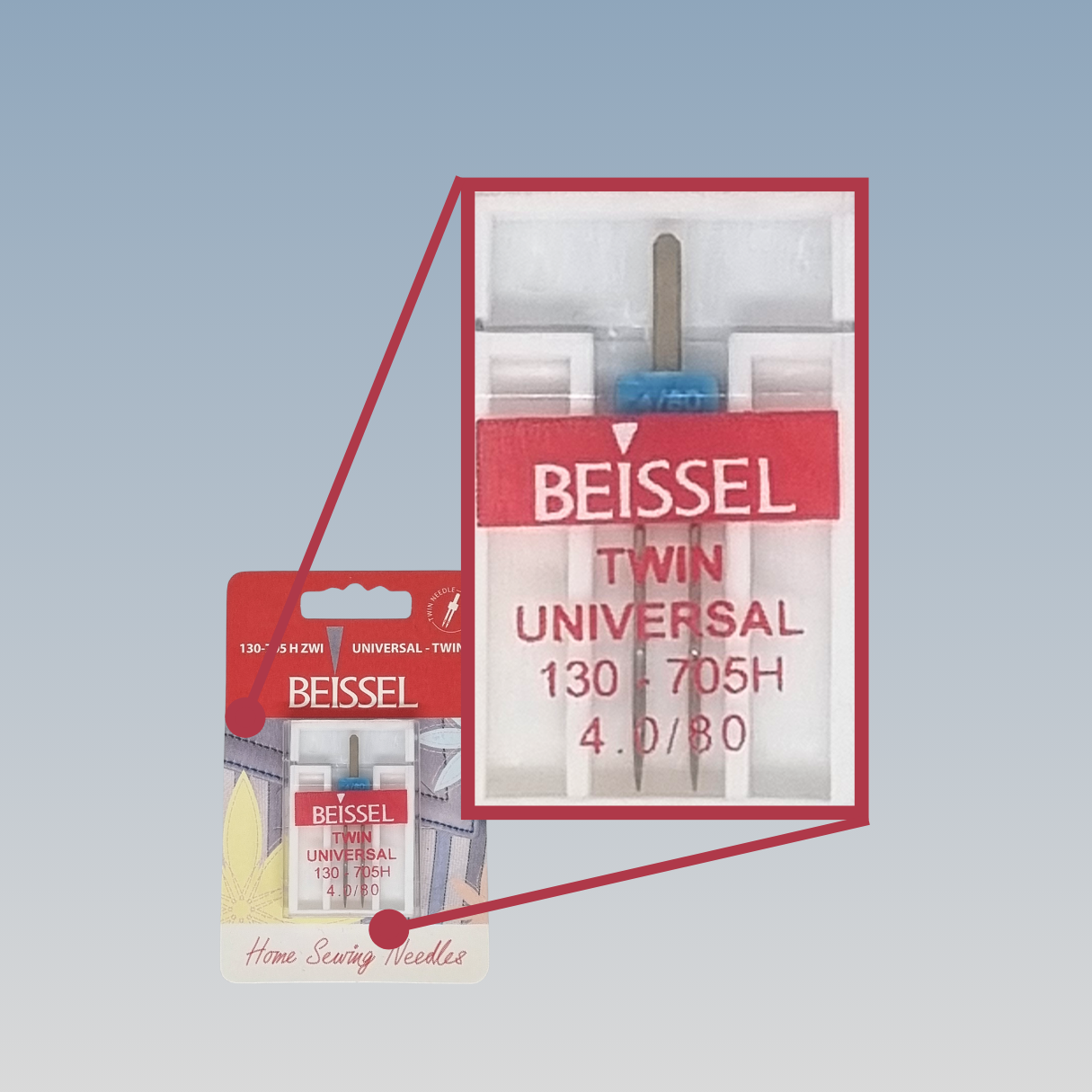 Domestic Needles - Universal Twin