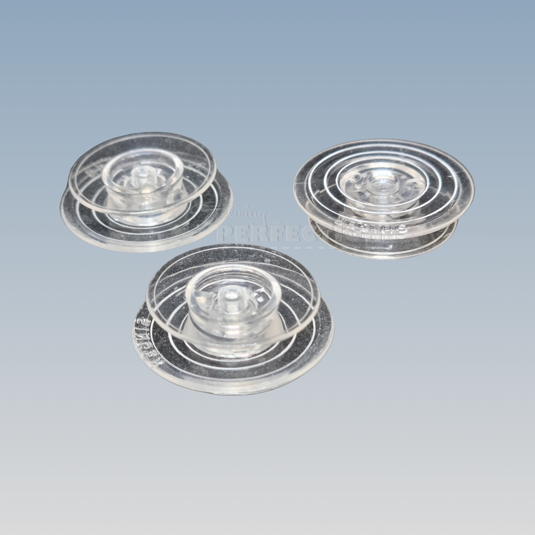Domestic Bobbins: Singer "White Line" self winding