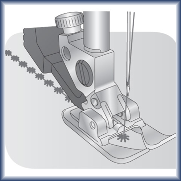 Domestic Presser Feet Candlewicking for PFAFF