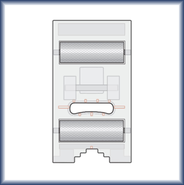 Domestic Presser Feet Roller for PFAFF