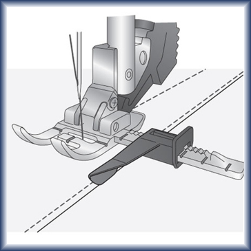 Domestic Presser Feet Adjustable Guide for PFAFF