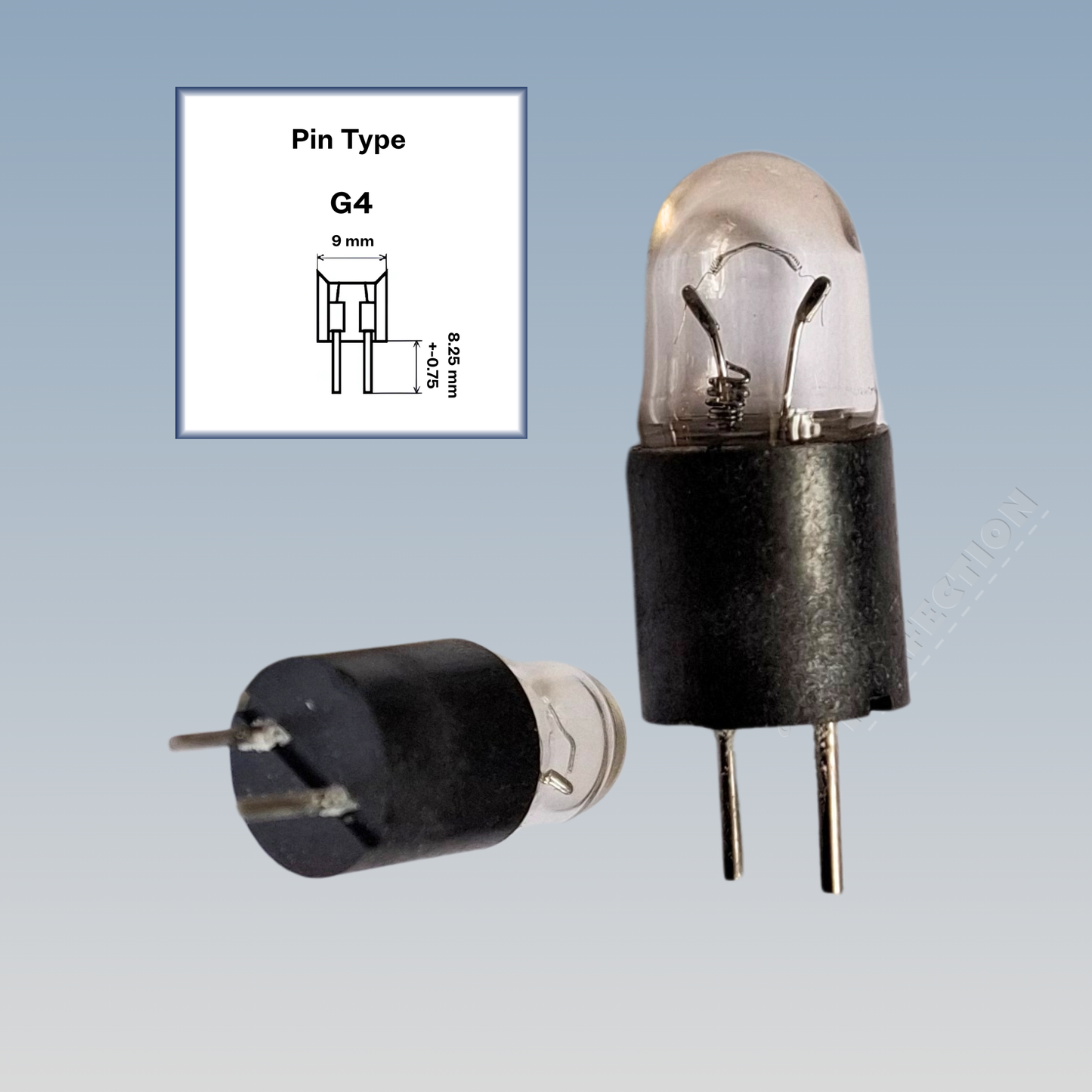 Domestic Parts Globe Filament 2Pin 12V