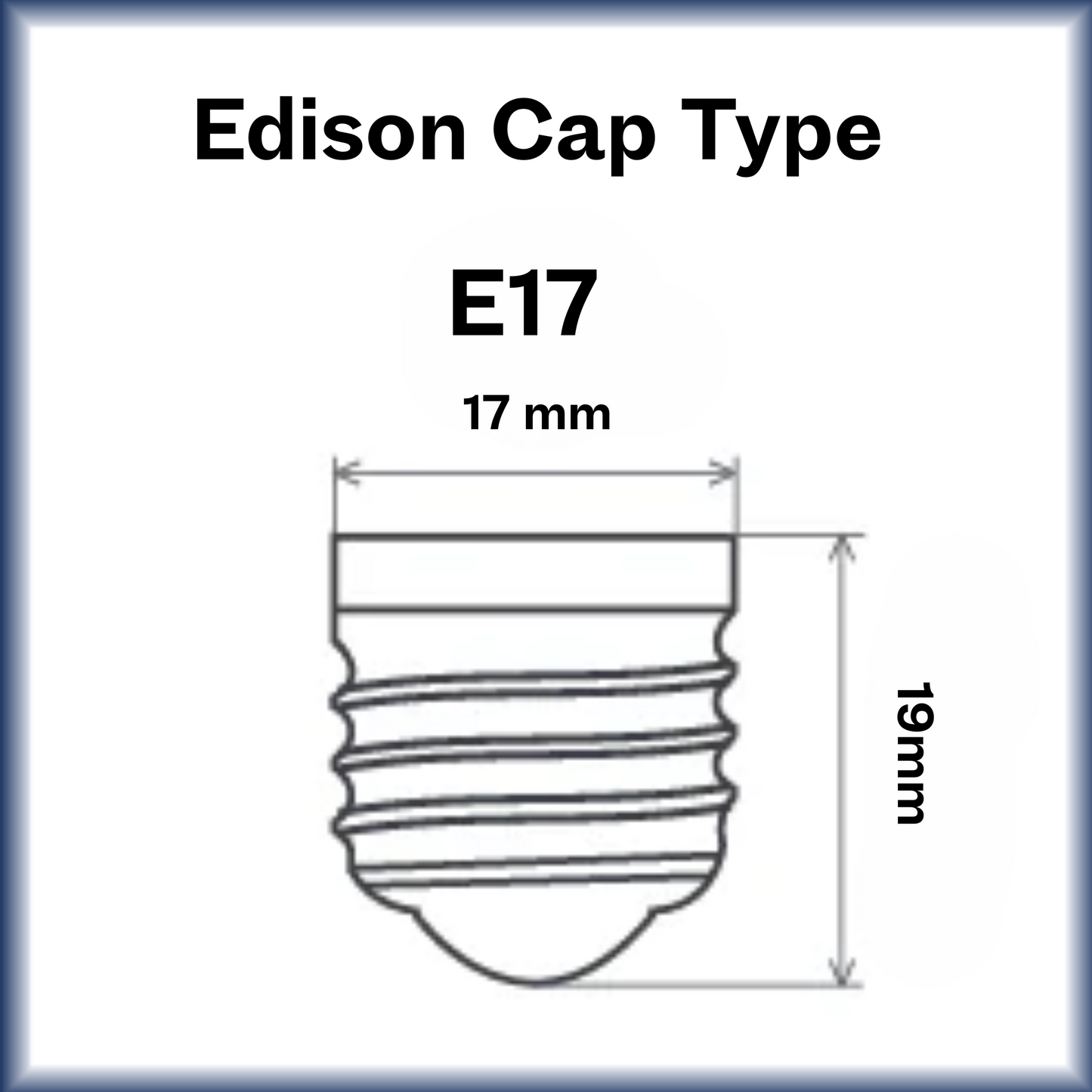 Domestic Parts Globe Filament Edison E17