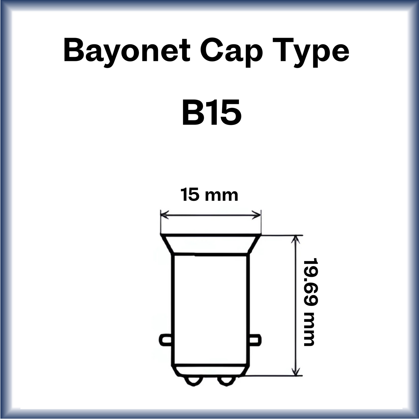 Domestic Parts Globe Filament Bayonet B15 Riva 4