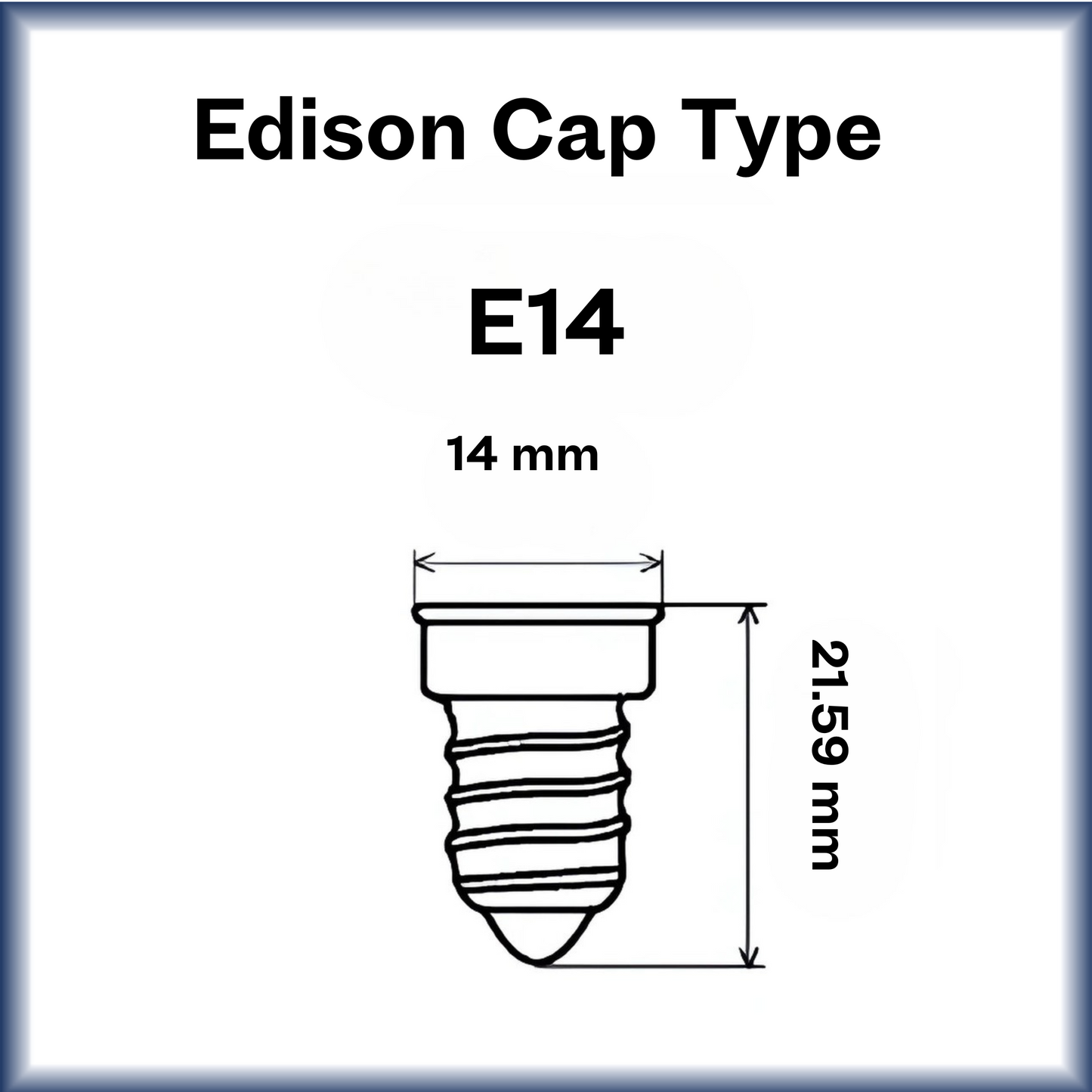Domestic Parts Globe LED Edison E14