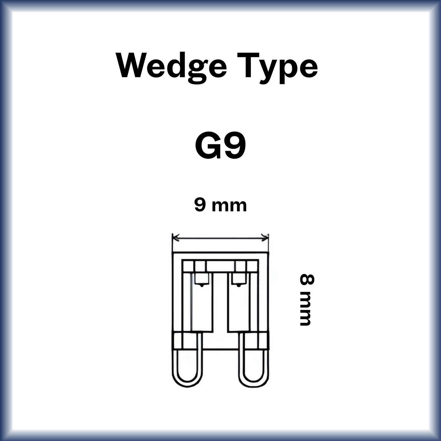 Domestic Parts Globe LED Wedge G9 6V