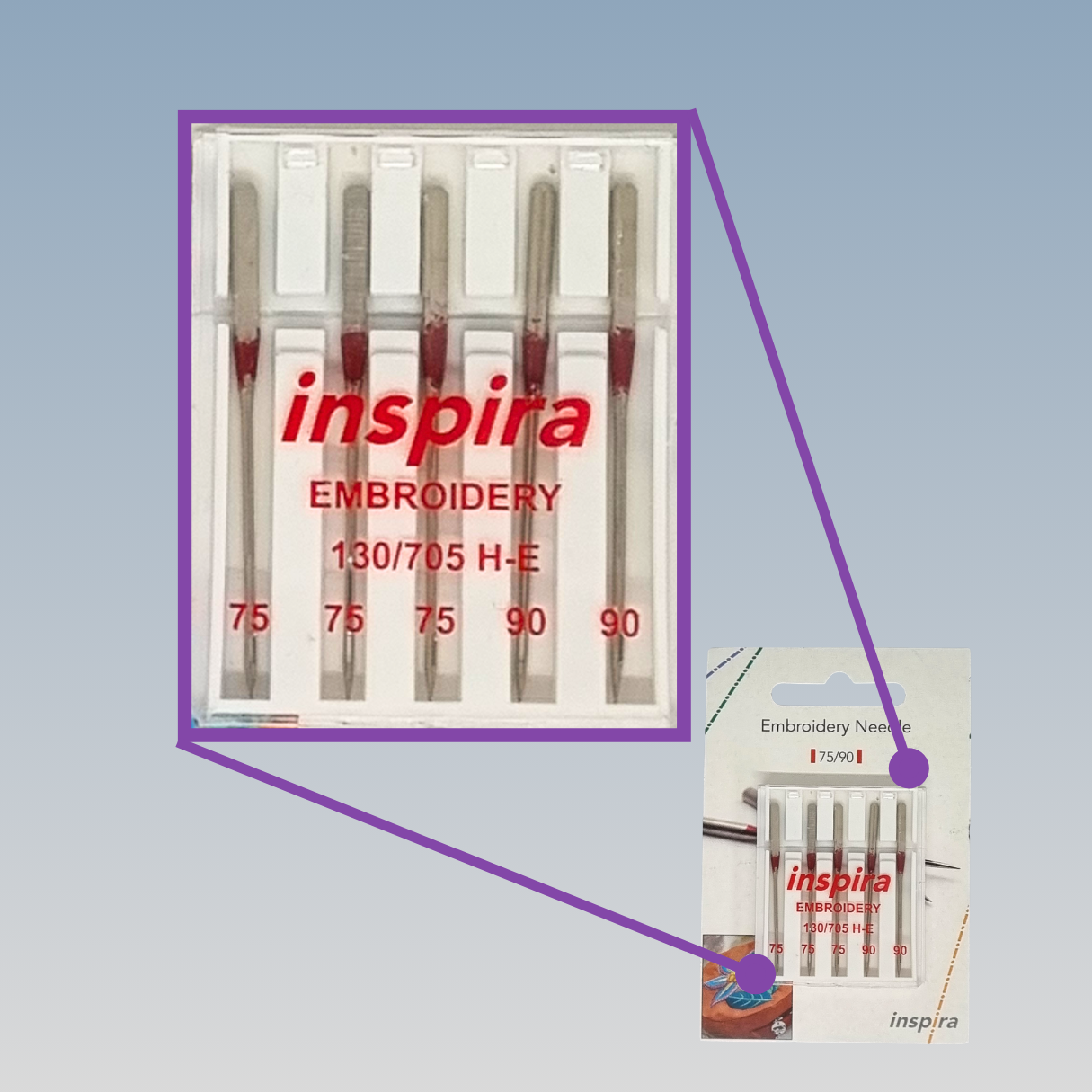 Domestic Needles - Embroidery