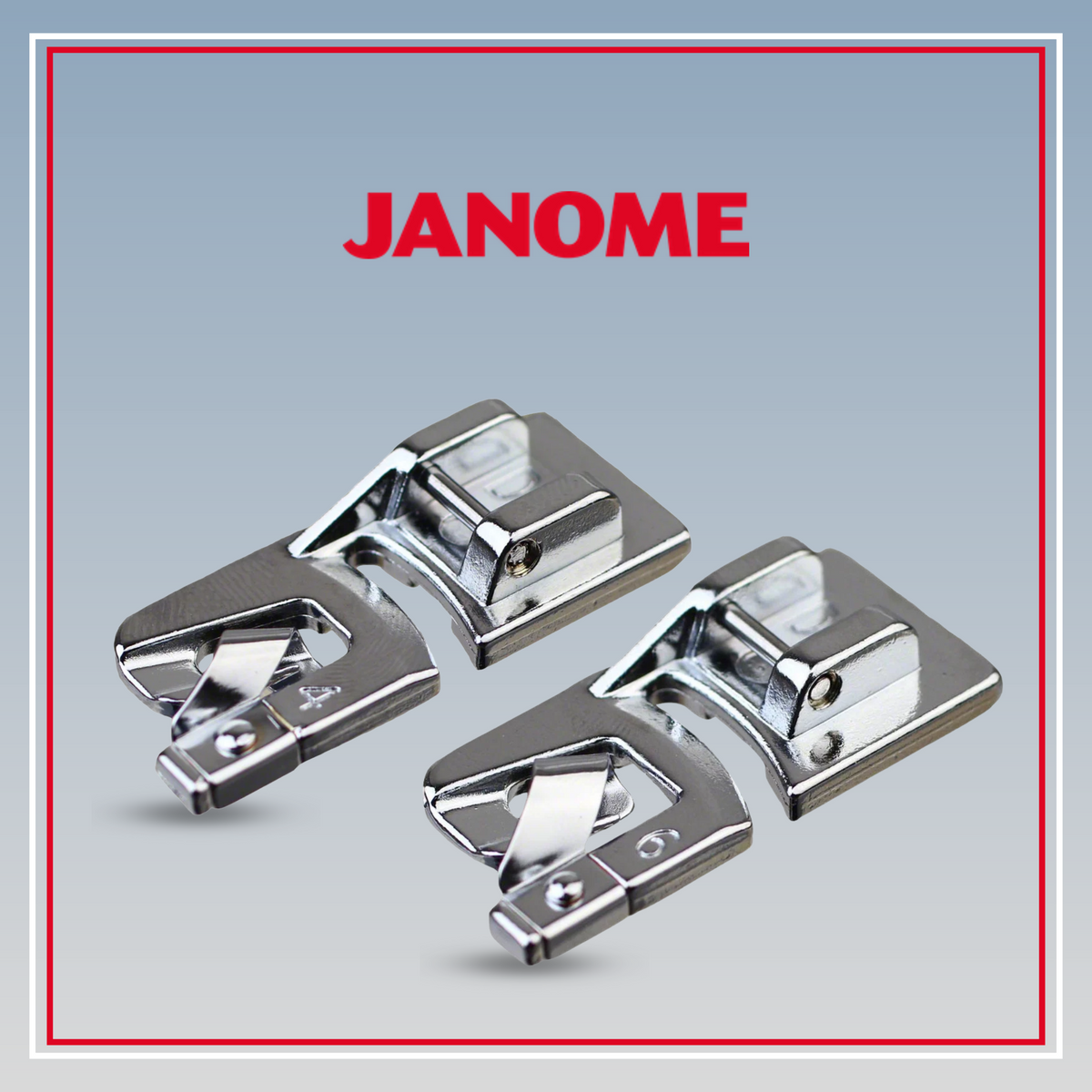 Domestic Presser Feet Rolled Hem Set for Janome