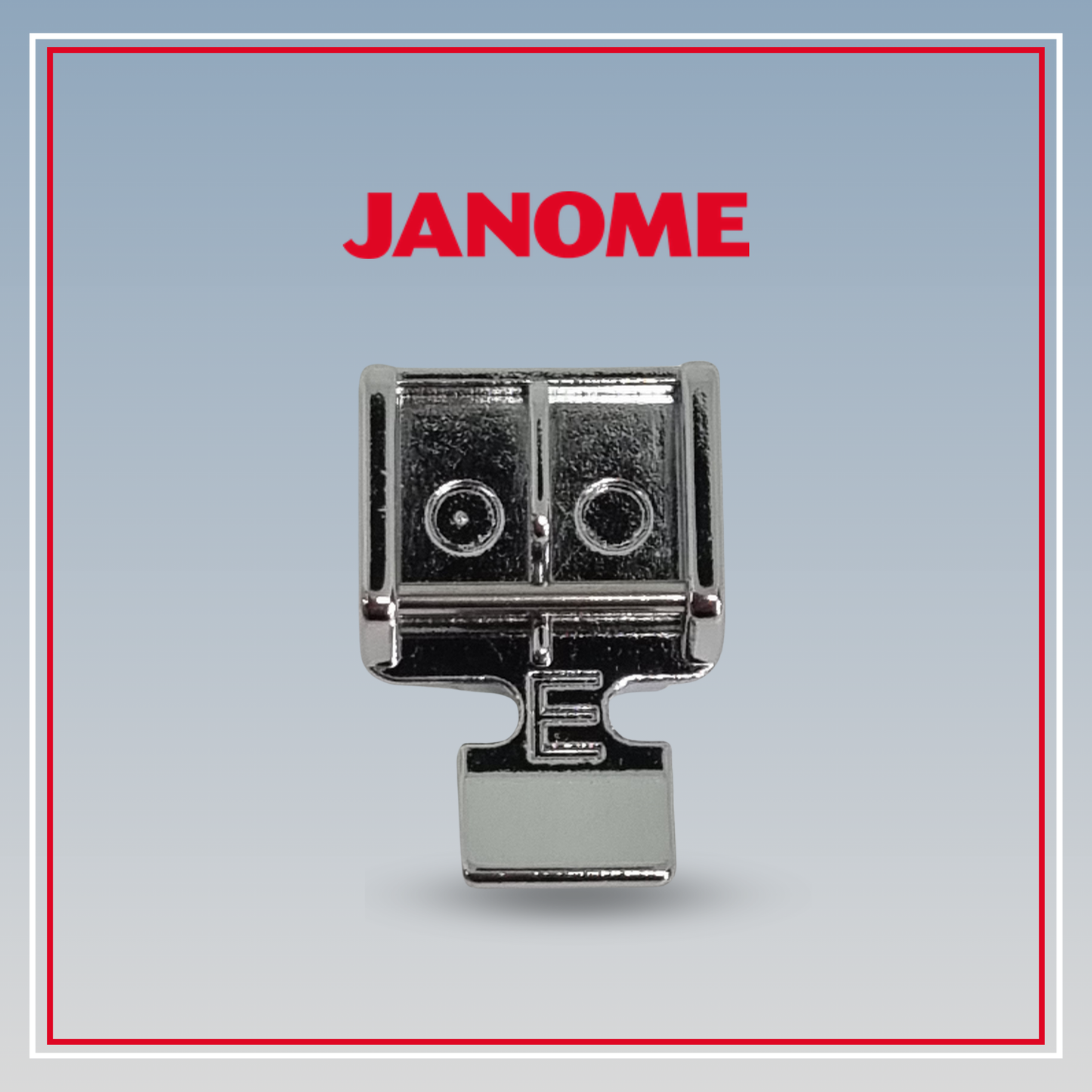 Domestic Presser Feet Zipper (E) for Janome
