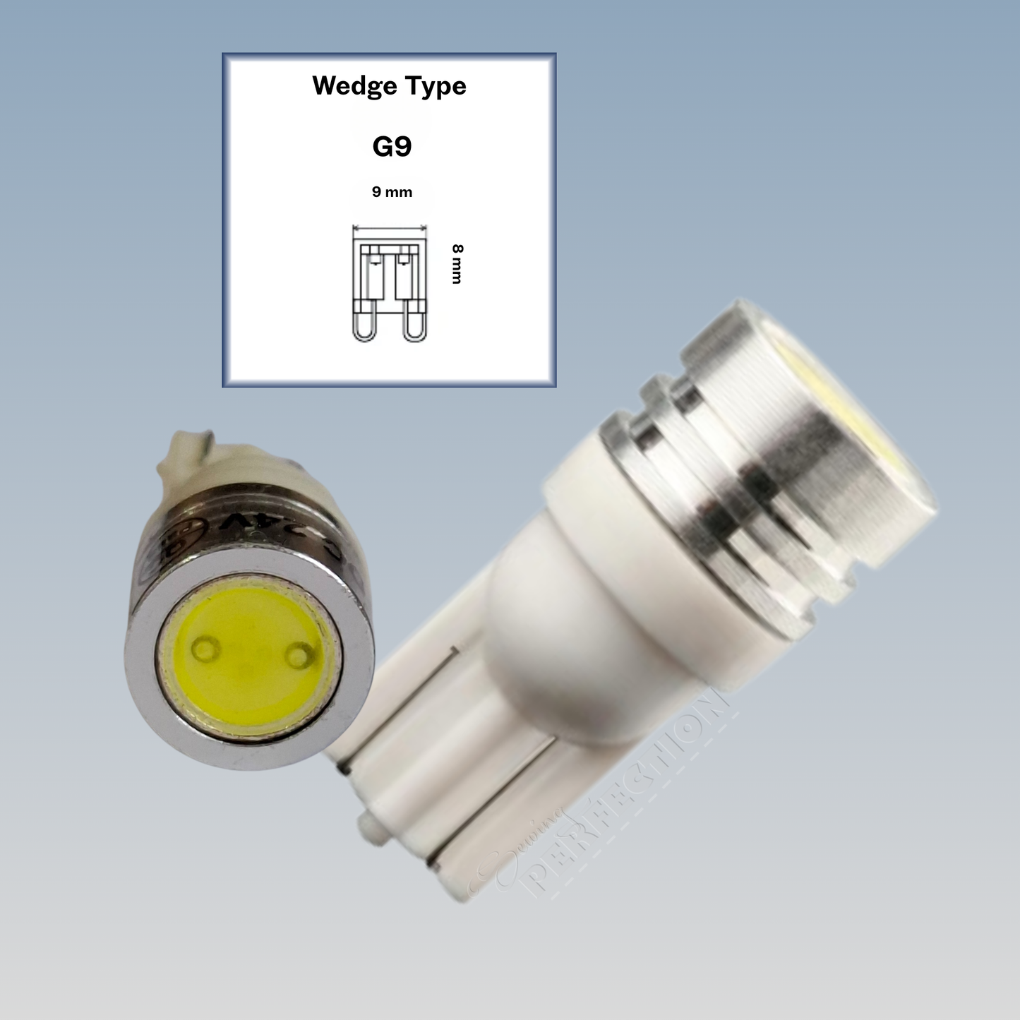 Domestic Parts Globe LED Wedge G9 24V