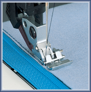 Domestic Presser Feet Zipper w/ IDT for PFAFF