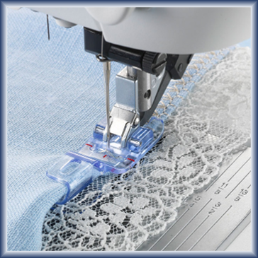Domestic Presser Feet Join and Fold Edging for PFAFF