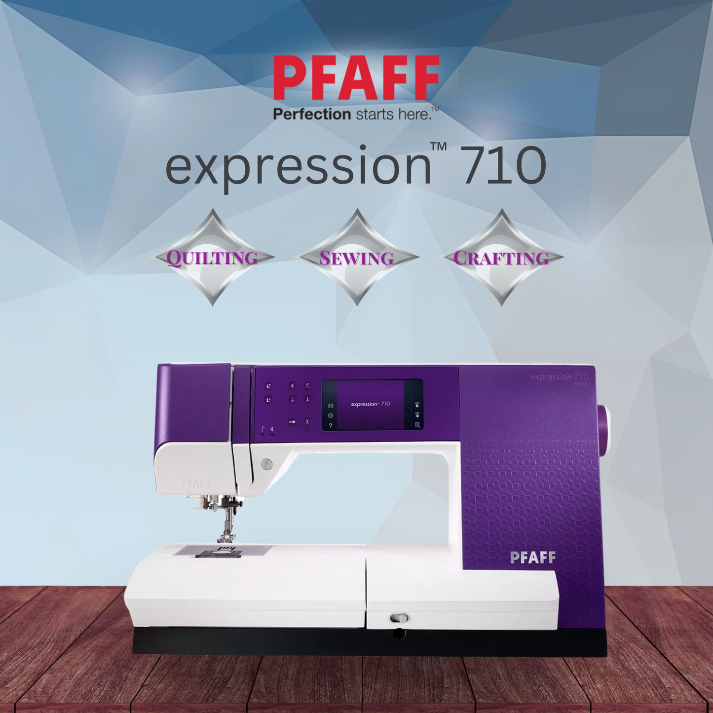 Domestic Quilting PFAFF expression 710