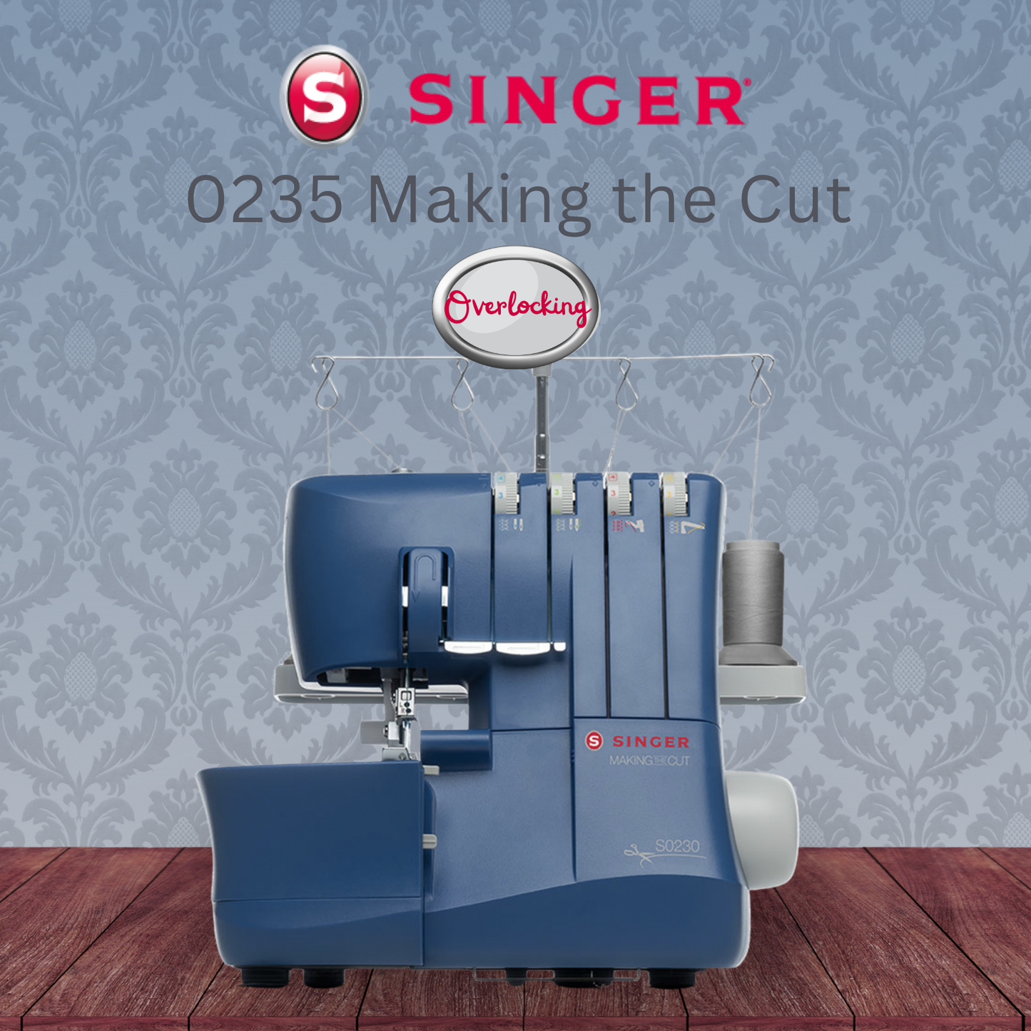 Domestic Overlocker Singer M0235 "Making the Cut"