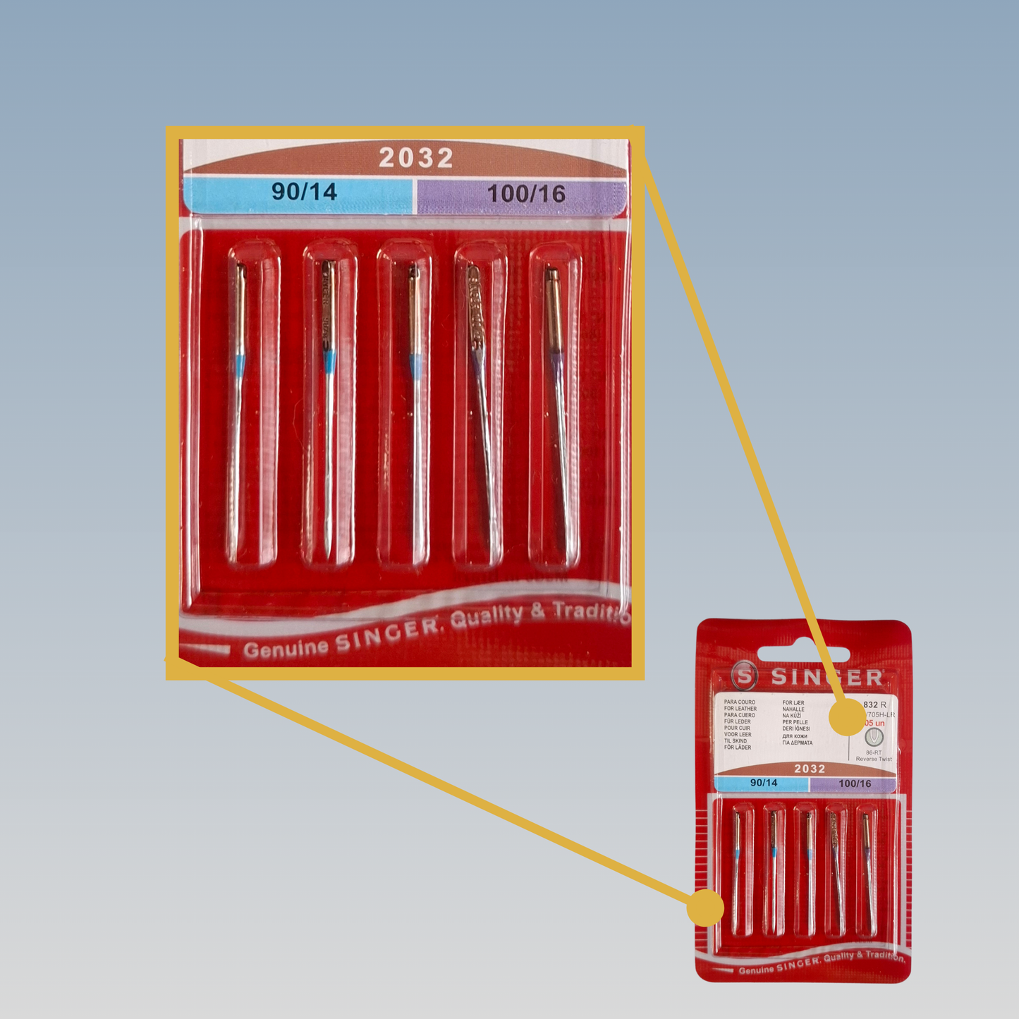 Domestic Needles - Leather