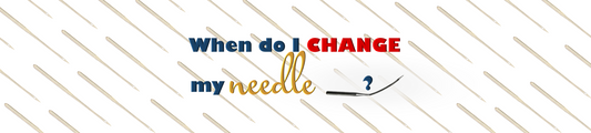A guide to needle changes in your machine