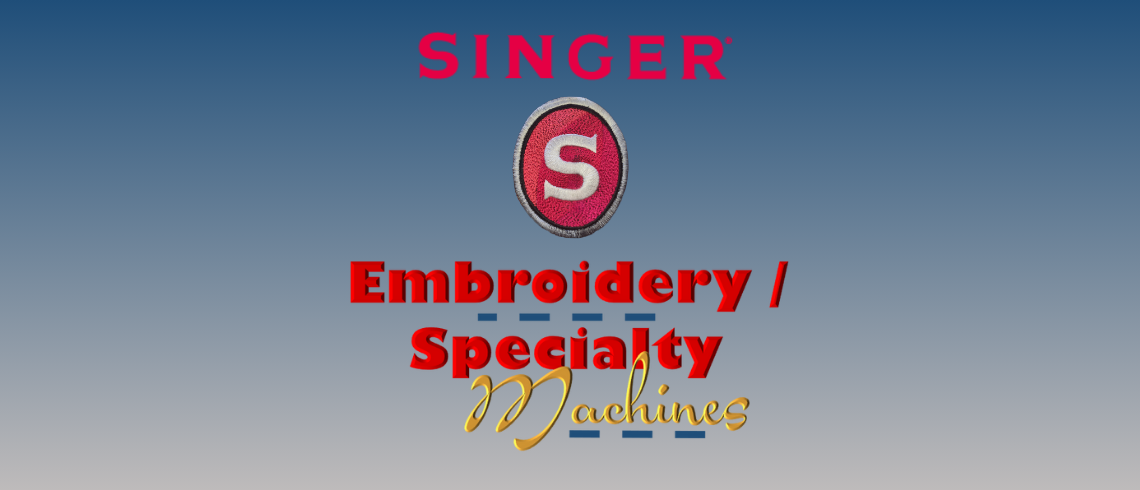 Domestic Machines Singer - Embroiderers