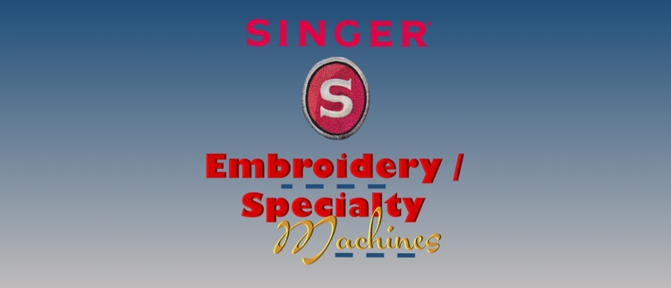 Domestic Machines Singer - Embroiderers