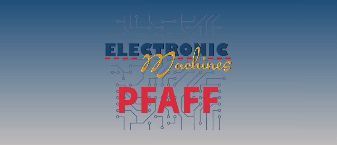Domestic Machines PFAFF - Electronic