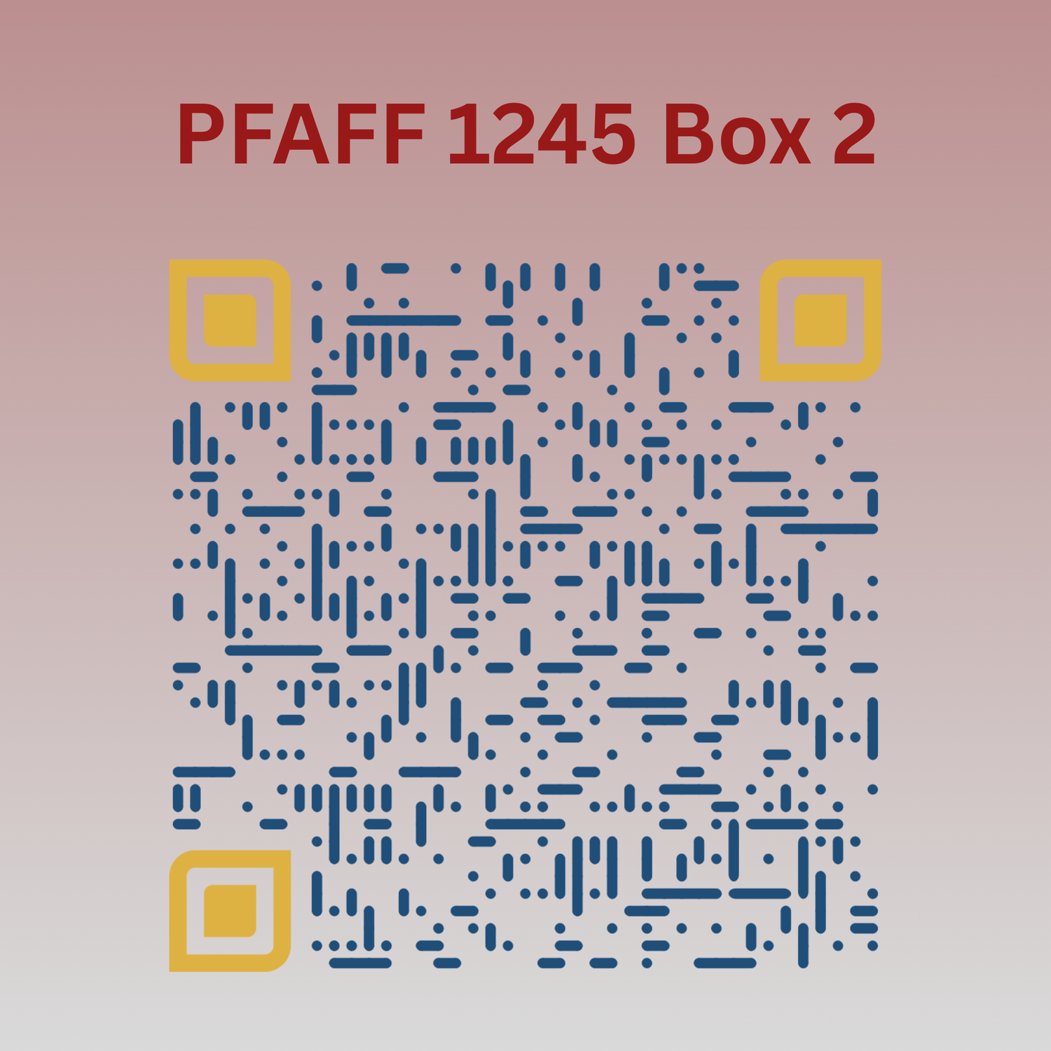 PFAFF 1245 Box 2