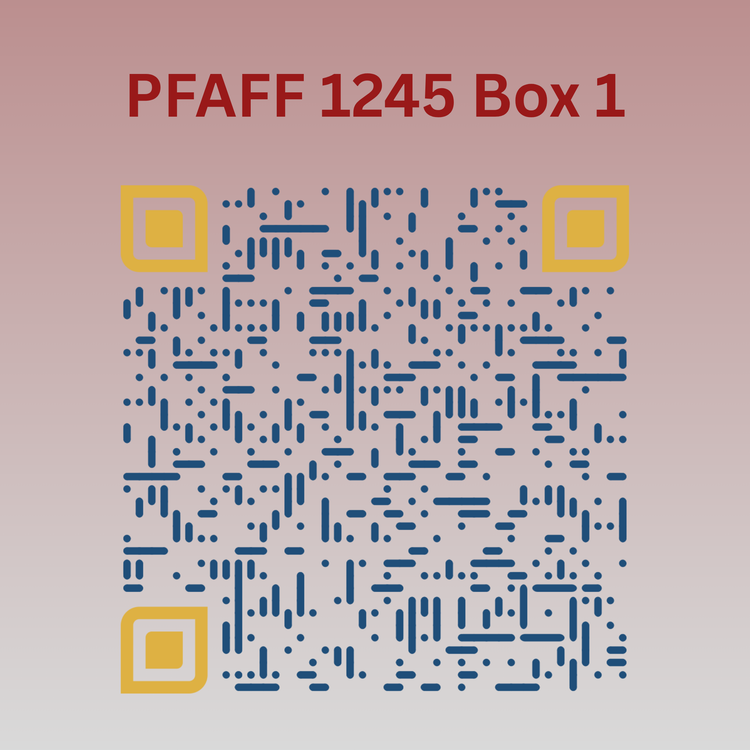 PFAFF 335 Box 1