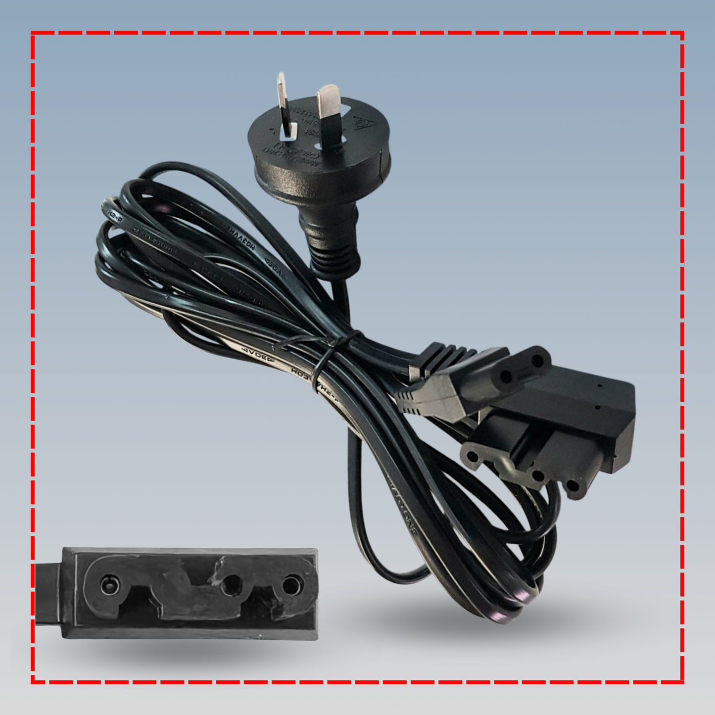 Domestic Parts Power Cord for Bernina
