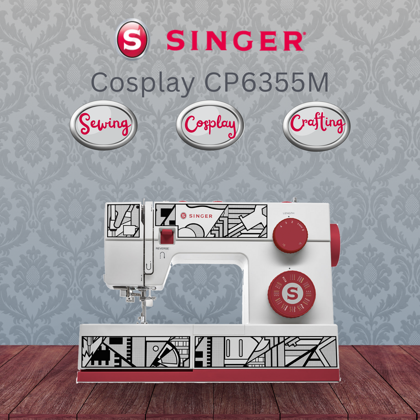 Domestic Sewing Singer Cosplay CP6355M