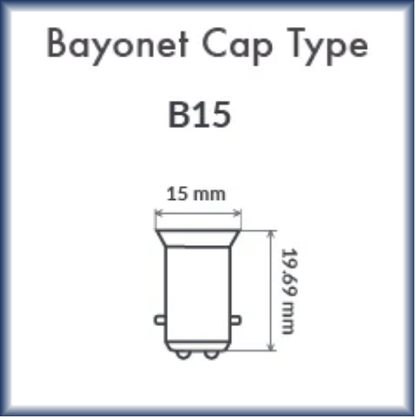 Domestic Parts Globe LED Bayonet B15