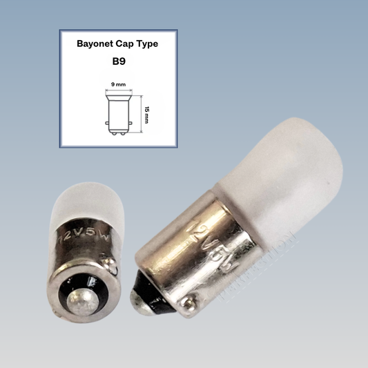 Domestic Parts Globe Filament Bayonet E9 12V