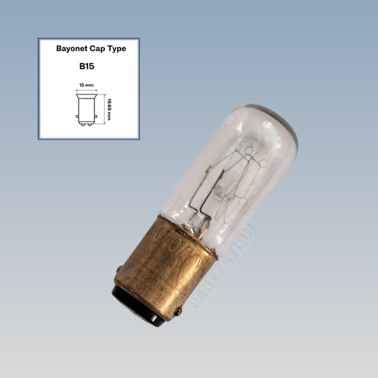 Domestic Parts Globe Filament Bayonet B15 Riva 3