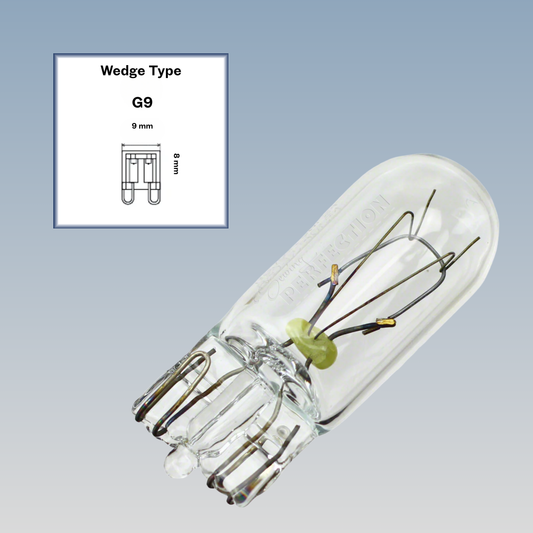 Domestic Parts Globe Filament Wedge G9