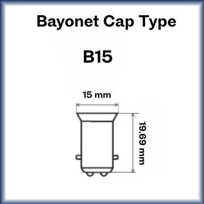 Domestic Parts Globe Filament Bayonet B15