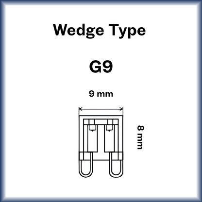 Domestic Parts Globe LED Wedge G9 6V