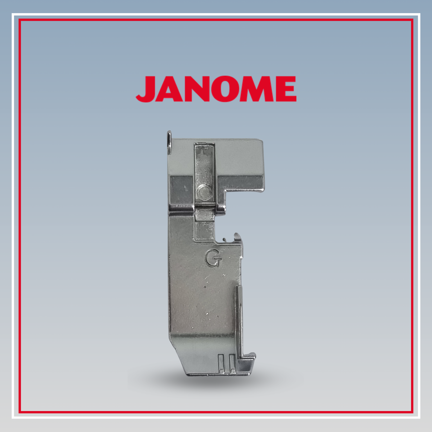 Domestic Presser Feet Overlock Gathering for Janome