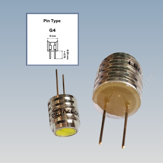 Domestic Parts Globe LED 2Pin 12V