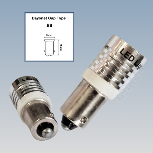 Domestic Parts Globe LED Bayonet E9