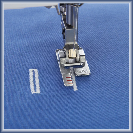 Domestic Presser Feet Buttonhole manual for PFAFF