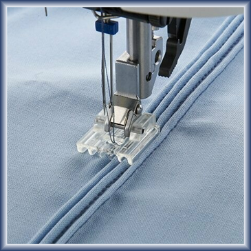 Domestic Presser Feet Pintuck 5 Groove for PFAFF