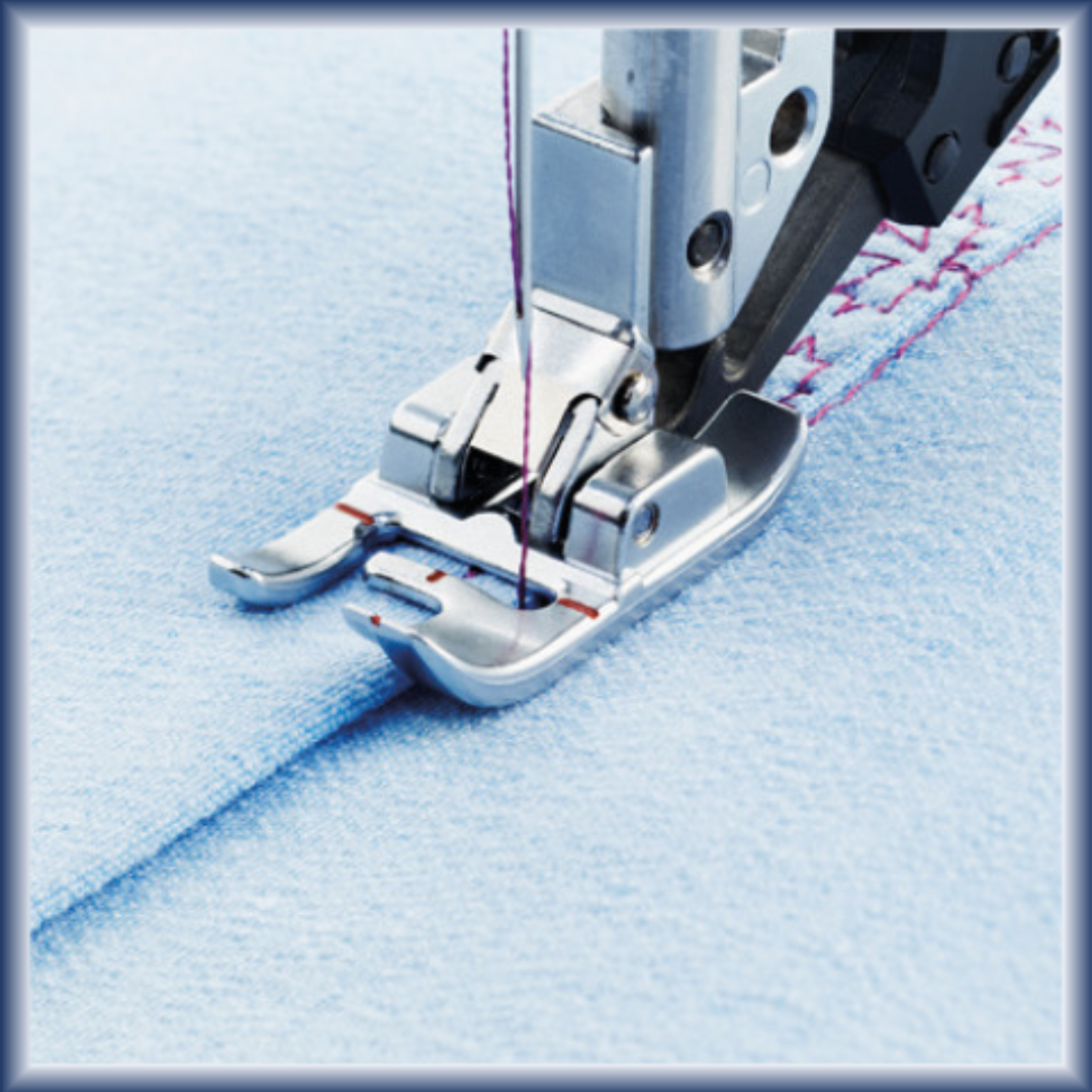 Domestic Presser Feet Bi-Level Right Edge for PFAFF