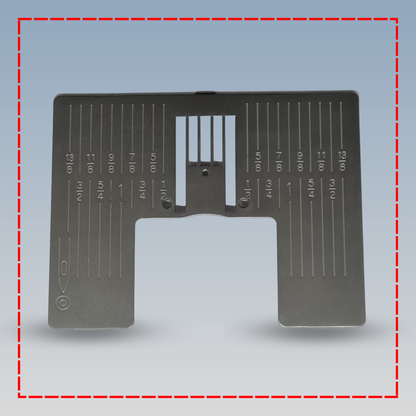 Domestic Parts Needle Plate Straight Stitch for PFAFF