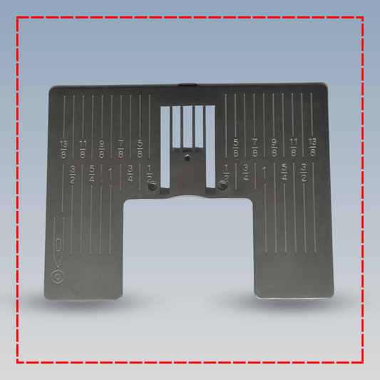 Domestic Parts Needle Plate Straight Stitch for PFAFF