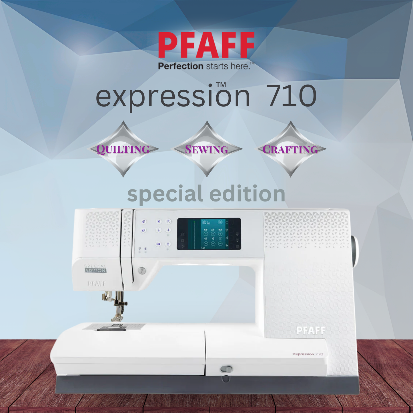 Domestic Quilting PFAFF expression 710 SE