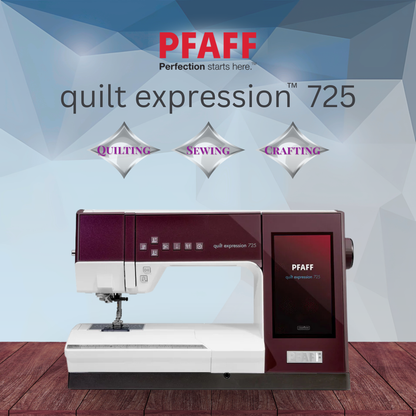 Domestic Quilting PFAFF quilt expression 725